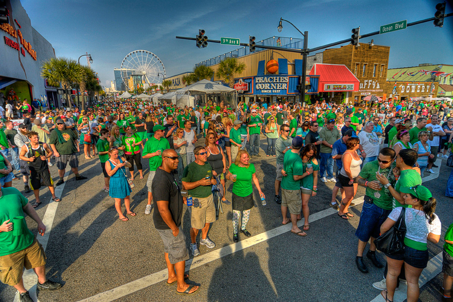 St. Patrick's Day Event Downtown Myrtle Beach